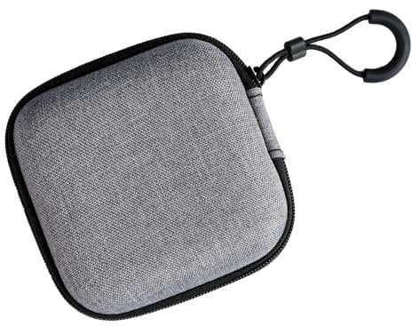 Bojueshaw Earphone Case, Portable Storage Case, Hard Shell Travel Carrying Bag with Cable Storage