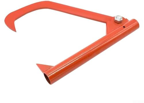 Juego de pinzas de fuego resistentes, atizador de fuego y agarrador de troncos para chimenea y camping, herramientas portátiles de leña de forma segura a prueba de óxido