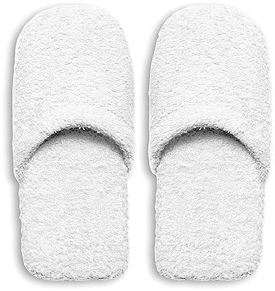 Excelsa - Chaussons de Bain Chauds en éponge - Homme - 30 x 12 x 5 cm 30x12x5 cm Bianco