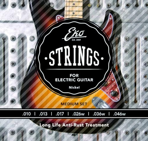 EKO GUITARS - CORDE CHITARRA ELETTRICA 10-46 REGULAR SET/6