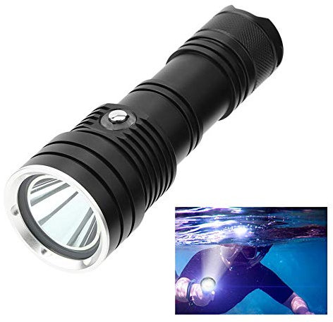 Tauchlampe, 35W Taschenlampe aus Aluminiumlegierung, Klettern, Jagen, Tauchen, Angeln, Camping, Wandern,