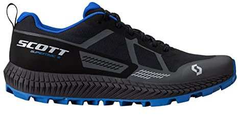 Scott Unisex Zapatillas SUPERTRAC 3 Low-top, Blck STO Bl, 45 EU