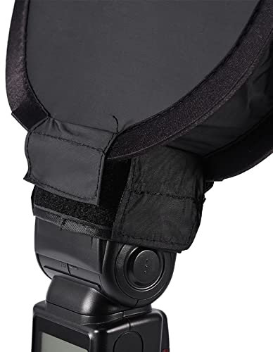 Fotobeleuchtung Standard-Softbox Universal für Kamerablitze, Faltbare und Tragbare Blitzdiffusor-Softbox für Produktfotografie (30cm)
