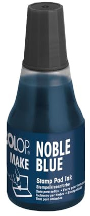 Recharge d'encre COLOP pour tampons encreurs MAKE | 25ml | Noble Blue