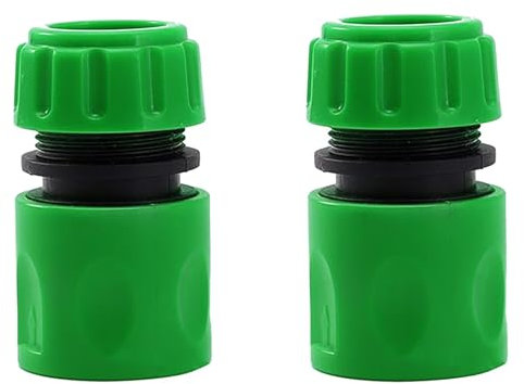 Hose Connector Hose End Quick Connector for 1/2 inch(13mm) Graden Hose Pipe-Garden Hose Expandable Stretch Fittings Tap Adaptors Connectors
