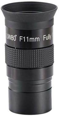 Astronomical Telescope Eyepieces 1.25 inch 80 Degree Ultra Wide Angle F11mm F16mm Optical Glass Lens Accessories