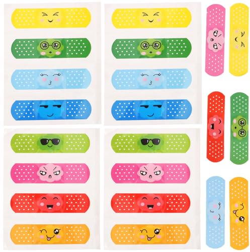 NIYANGLE 40 Vendas Adhesivas de Dibujos Animados para Heridas Infantiles, Adhesivo y Transpirable, Fácil de Usar para Uso Diario y Viaje