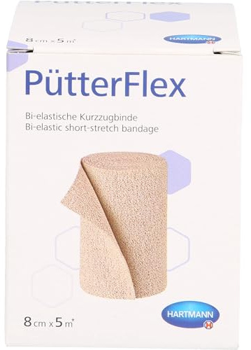 Pütter Flex Binde 8 cm x 5 m, 1 St. Packung