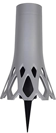 Plastia Grabvase Roseta, 1 Liter, mit Fuß