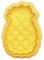Präge - Ausstecher mit Auswerfer Ananas gelb 5 cm Städter ST171770