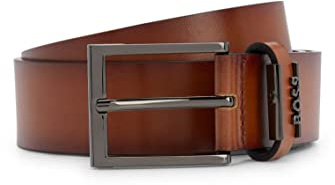 BOSS Cinturón para hombre., Medium Brown210, 80 cm