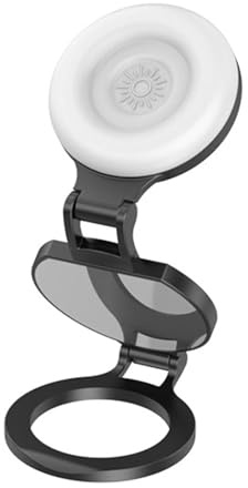 Magnetisk Telefonlampa Justerbar Ficklampa Med Spegel