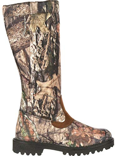 ROCKY Low Country Waterproof Snake Boot, Mossy Oak Break Up Country, Size 9(M)
