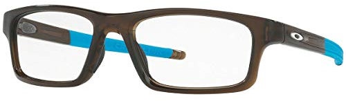 Oakley - CROSSLINK PITCH OX 8037, Rechteckig, Propionat, Herrenbrillen, POLISHED BARK AZURE(8037-17), 54/18/135