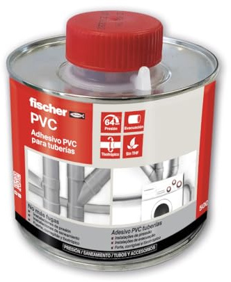 Fischer 097976 – Colle PVC 500 ml