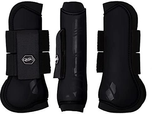 Equipride Tendon Bottes pour cheval 14 couleurs incroyables Shetland – Poney – Full (Full/Cob, Noir)