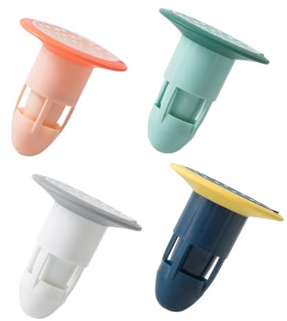 OSALADI Tapa De Desagüe De Suelo Válvula Unidireccional 4 Antirreflujo Núcleo De Alcantarillado