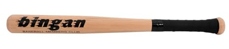 VANZACK Bate de entrenamiento de béisbol de madera maciza resistente al desgaste para adultos, adolescentes, niños y niñas
