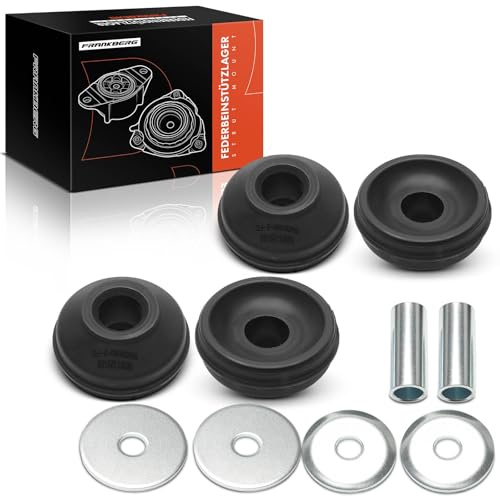 Frankberg 2x Cojinete de soporte de amortiguador Parte delantera izquierda derecha Compatible con CX-7 ER Civic VI Hatchback EJ EK CRX III EG EH Accord VII CL CN Accord VI CF CG CH CK CL SM5058