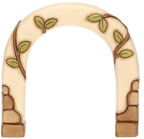THUN - Arco presepe - ceramica - Collezione Presepe Classico - 14,2 x 14. x 4,6 cm