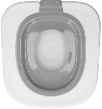YolieraArt Addestratore per gatti aggiornato, toilette rimovibile e riutilizzabile per gatti, materiale ABS, grigio, ideale per il bagno di casa