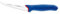 Johannes Giesser Messerfabrik PrimeLine Ausbeinmesser Zerwirkmesser Fleischermesser,PrimeLine Griff offen Blau, Klinge gebogen 15 cm - sehr flexibel