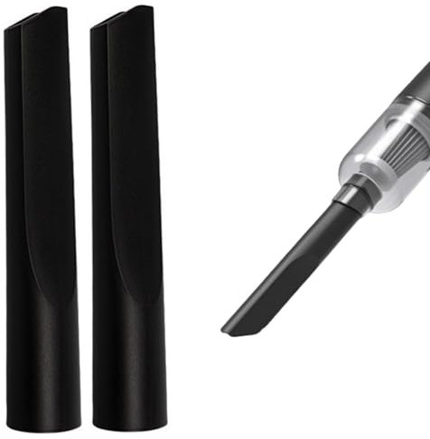 2 Piezas Boquilla para Hendiduras 32mm, Boquilla Larga y Plana para Aspiradora, Boquilla para Aspiradora, Boquilla para Hendiduras, Accesorios útiles para Aspiradora para Limpieza del Hogar