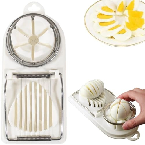 Edelstahl-Eierschneider, 2 Größen, schnell und praktisch, eierschneider, eierköpfer