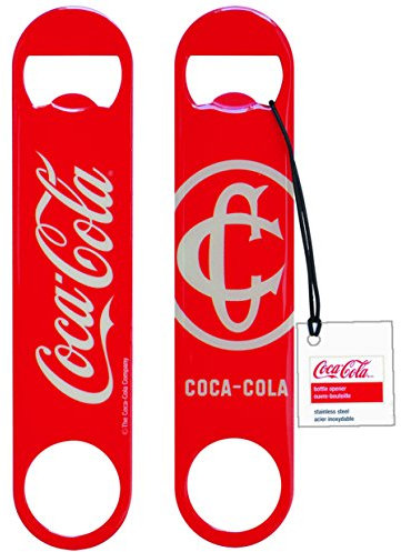 Tablecraft CC383 Coca-Cola Classic Logo Flat Bottle Opener, Red by Tablecraft