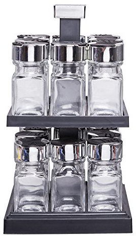 Carrusel para especias – 16 tarros – Soporte giratorio