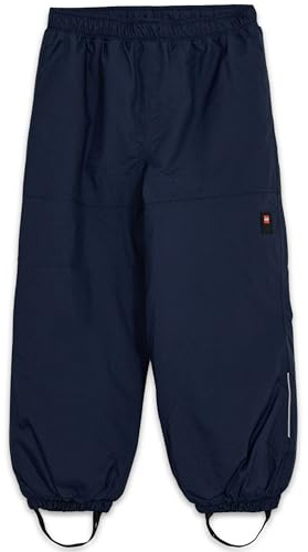 Kabooki Lwpowai-Lego Tec Play Pantalon de Neige, Bleu Marine foncé (590), 128 Mixte Enfant