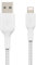 Belkin Cable Lightning Trenzado (Cable Lightning a USB Boost Charge para iPhone, iPad y AirPods, Cable de Carga para iPhone con Certificación MFi) 2 m, Blanco