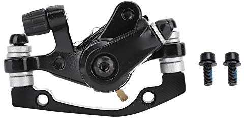 MAGT Conjunto de Abrazadera de Freno, Bicicleta eléctrica Universal Pinzas de Freno de Disco mecánicas Bicicleta de Ciclismo Delantera y Trasera(Front Disc Brake (F160 R140))