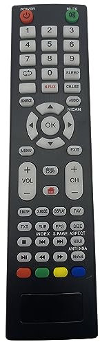 per Telecomando BOLVA TV Applicabile per telecomando bolva smart tv S-4088 S-3288 S-4088 S-4098 S-4366 BL-6566S - Nessun Bisogno Di Programmazione