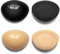 TOPWEL 2 Pairs Removable Bra Pads Lift Breast Inserts Self-Adhesive Silicone Bra Inserts Invisible Padded Bra Cups Insert Bikini Push Up Sticky Bra Cups Sports Cups for Swimsuit Bridal and Dresses