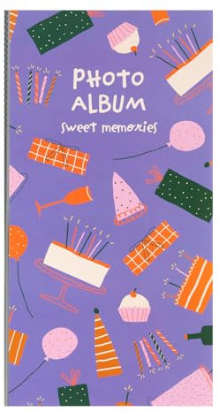 Grupo Erik - Album photo à pochettes 10 x 15 cm Sweet Memories - Livre photo pour 96 photos au format 10 x 15 cm - Violet