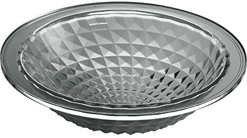 KOHLER K-2361-TG8 Kallos Lavabo encastrable en verre filé, verre pierre translucide