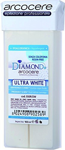 Cartuccia di cera Ultra White, senza colofonio, 100 ml