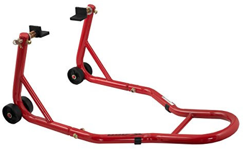 A-Pro Moto Ruota Anteriore altalena Chock supporto per montaggio rosso posteriore moto Halteb uegel