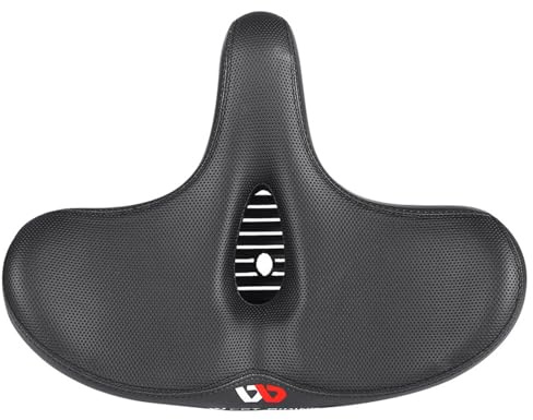 cyclmania widecomfort Selle Velo Confort Large et Ergonomique Siège de vélo Confortable et Respirant Convient pour Le VTT et Le vélo de Ville