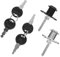 DOITOOL 4er Set Zentralverschluss Für Büromöbel Schubladenschloss Für Aktenschrank Und Büro 16mm Und Sichere Aufbewahrung Für Schränke Und