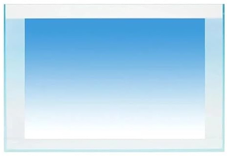 JTKSSCS Aquarium Rückwandfolie Schnee-Eisberg-Thema-Hintergrundaufkleber, Aquarium, Blauer und weißer Hintergrund, Dekoration, Poster, Hintergrund for Aquarium(40cm x 50cm)