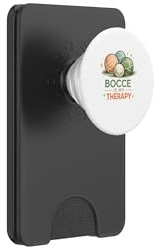 Squadra italiana di giocatori di bocce Bocce is my Therapy PopSockets PopWallet per MagSafe