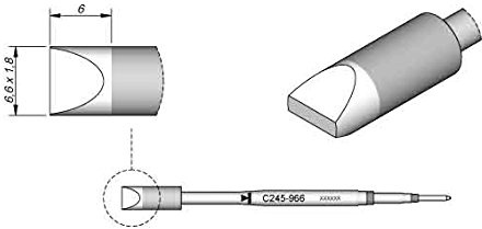 JBC, C245966, lödspets för T245