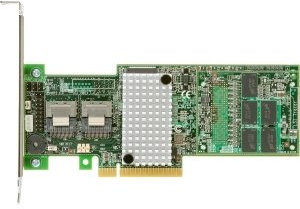 Controlador RAID SAS Intel de 8 puertos - Serial ATA/600 - PCI Express x8 - Tarjeta plug-in - Compatible con RAID - 0, 1, 5, 6, 10, 50, 60 Nivel RAID - 2 Puertos SAS Internos - RS25DB080
