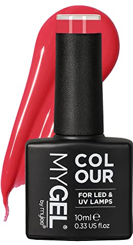 Mylee Gel Nail Polish 10ml [Red Flags] UV/LED Soak-Off Nail Art Manicure Pedicure for Professional, Salon & Home Use [Spring/Summer 2023] - Long Lasting & Easy to Apply