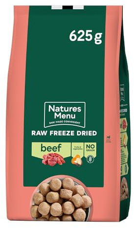 Natures Menu Freeze Dried Complete & Balanced Nuggets - Beef - 625gr