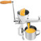 Exprimidor manual de hierba de trigo, acero inoxidable, hierba de trigo, verduras, frutas, espiral, extrusión, extrusión, montaje en mesa, exprimidor manual, exprimidor con colador y extractor de zumo