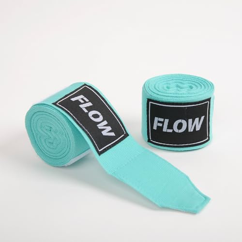 Flow Fightgear Bende Boxe - 4,5 m - mexikansk stil - blå