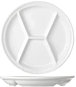 Cosy & Trendy HJ3151 Plato para Fondue, 4 Compartimentos, Porcelana